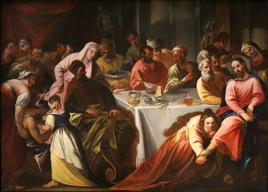 Cena in casa del fariseo - Pinacoteca Nazionale (Cagliari)